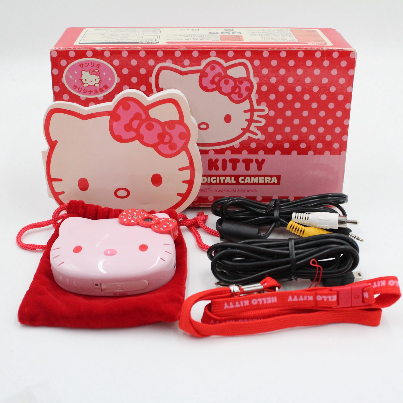 元 き SANRIO ハローキティ フェイス型 デジタルカメラ サンリオ