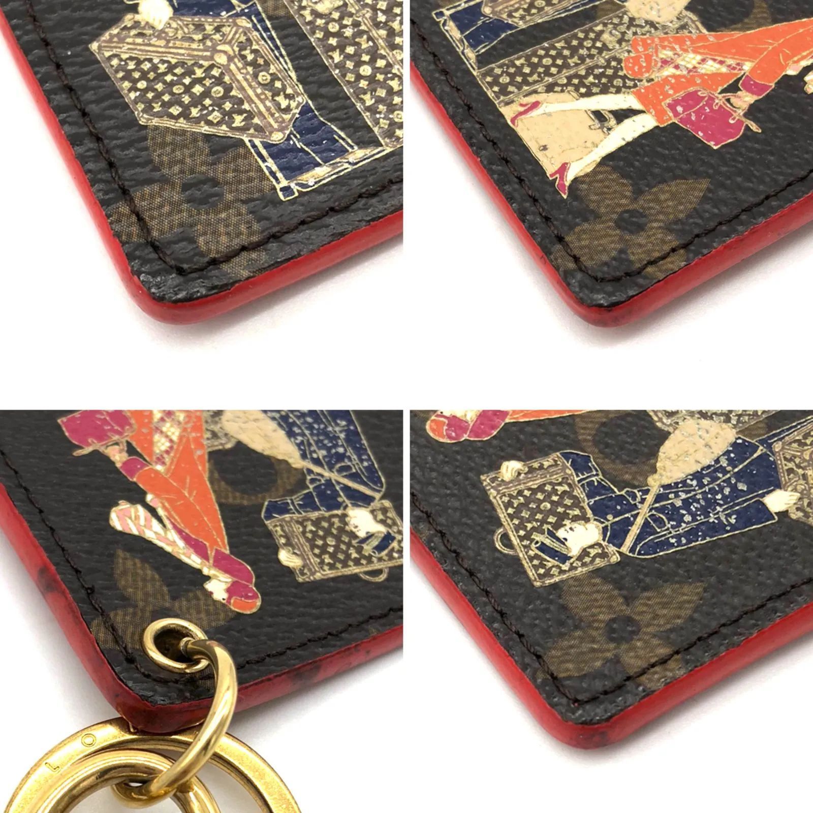 LOUIS VUITTON ポルトフォイユ イリュストレ 茶/赤 M66940 LOUIS VUITTON ポルトフォイユ イリュストレ 茶/赤 M66940 ルイ