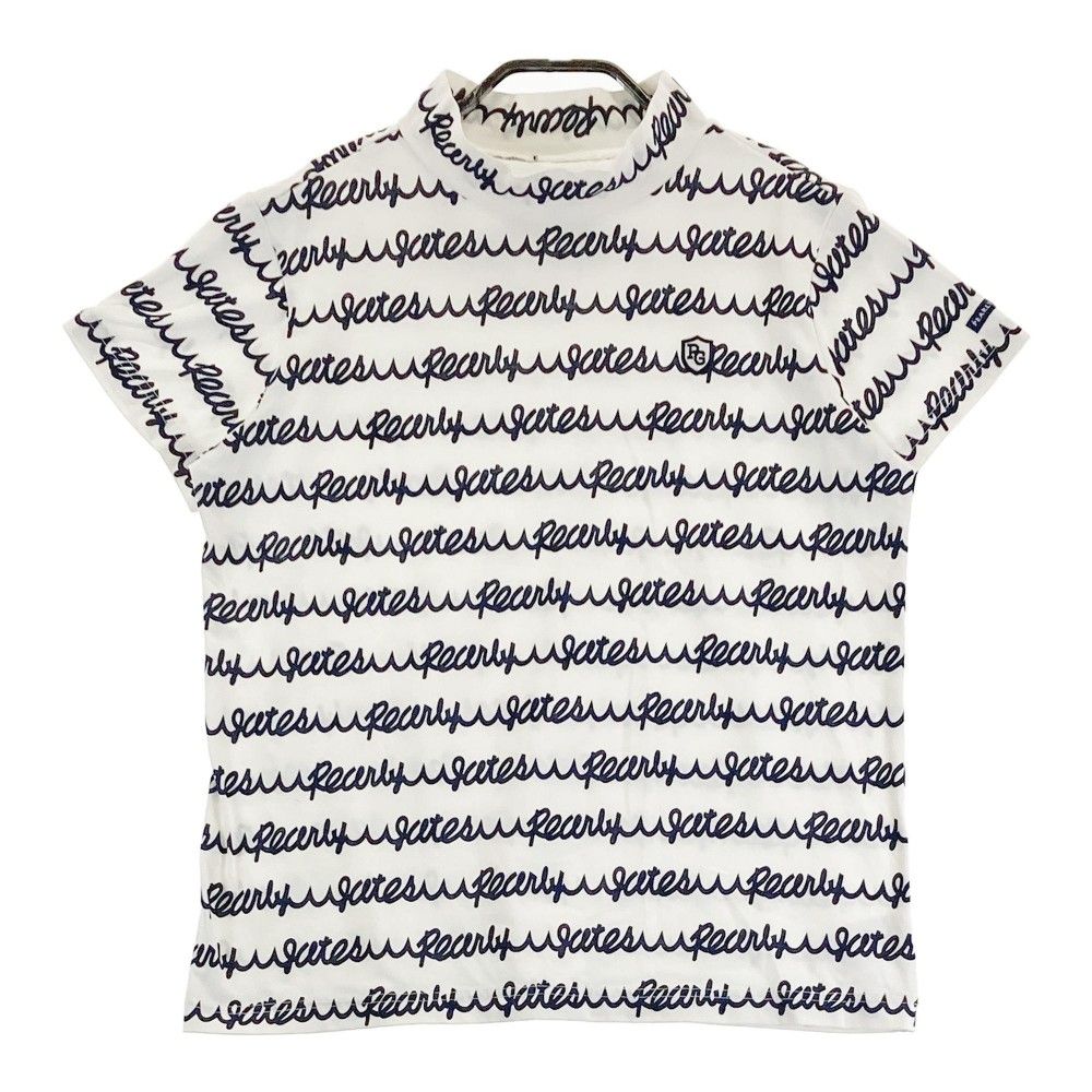 サイズ：2 PEARLY GATES パーリーゲイツ  ハイネック 半袖Tシャツ  ホワイト系 [240101275694]# ゴルフウェア レディース ストスト