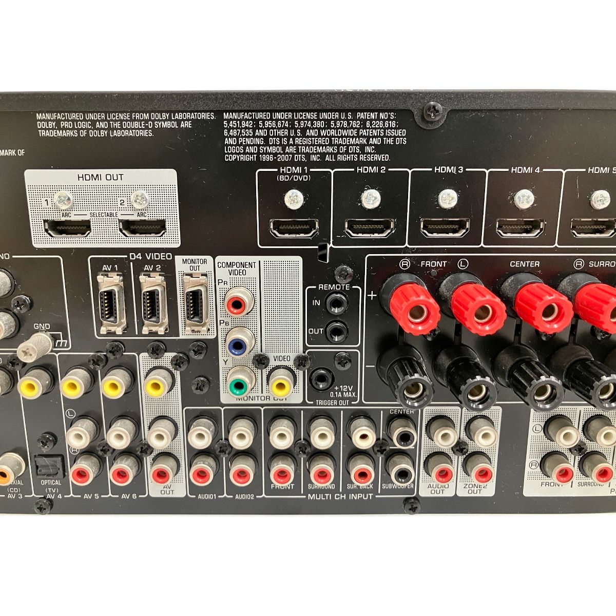 YAMAHA RX-V767 AVアンプ レシーバ 7.1ch シネマDSP HDMI フルHD