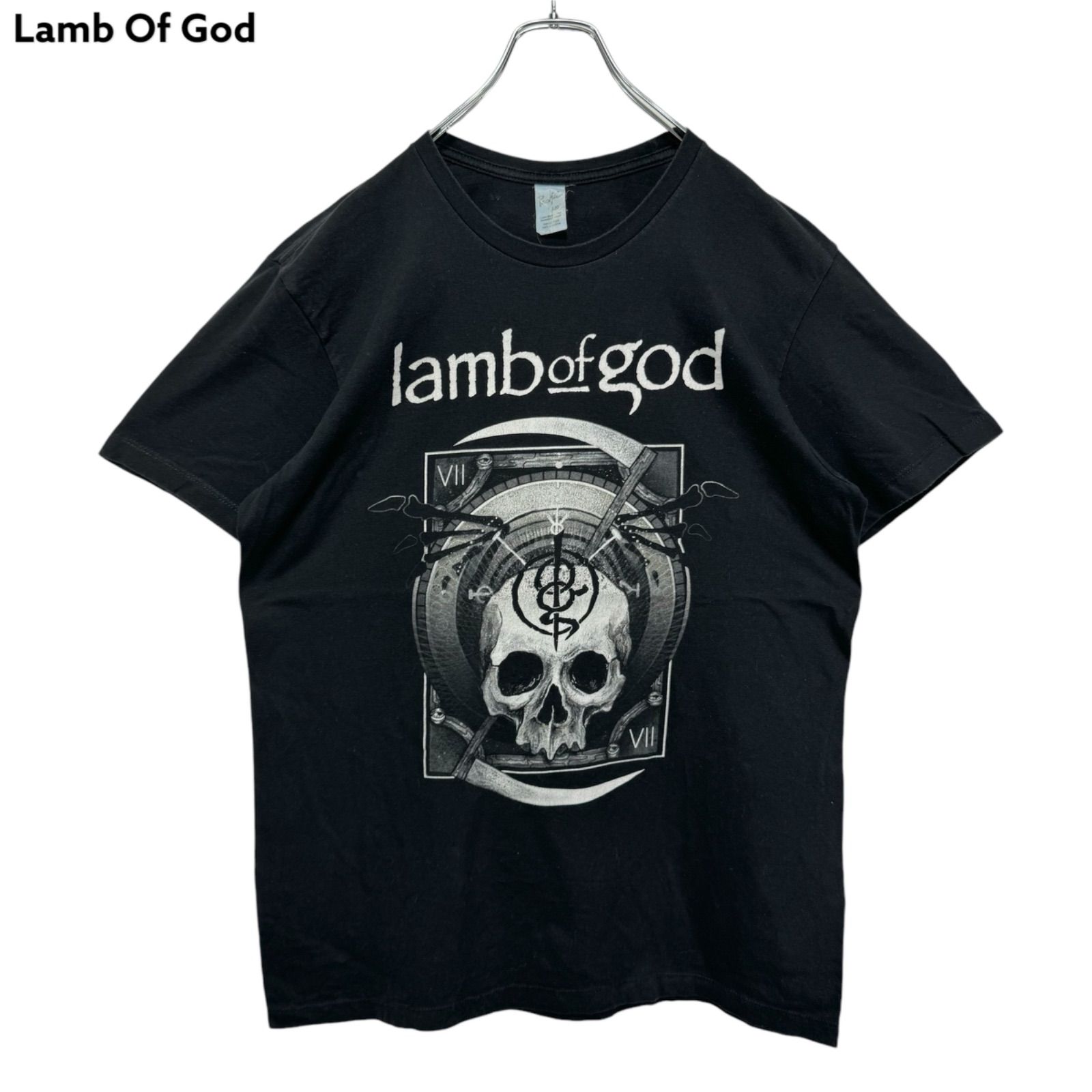 Lamb Of God T-shirt ラムオブゴッド Tシャツ メタル パンクロック ロック バンT バンドT 音楽T ミュージックT 古着