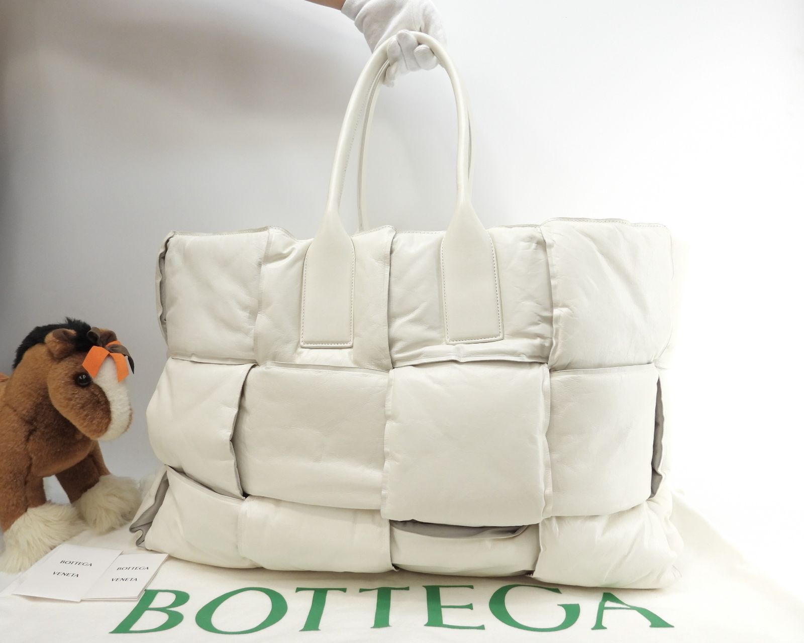 ボッテガヴェネタ 美品！45万 ラージ トートバッグ （ボッテガヴェネタ  