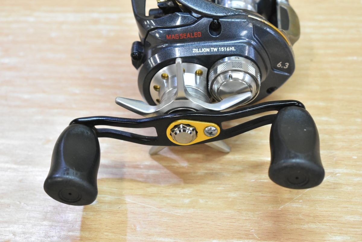 【美品】ダイワ　ジリオンTW 1516SH ダイワ(DAIWA) ジリオン TW 1516SHL (左ハンドル) ☆処分特別割引品