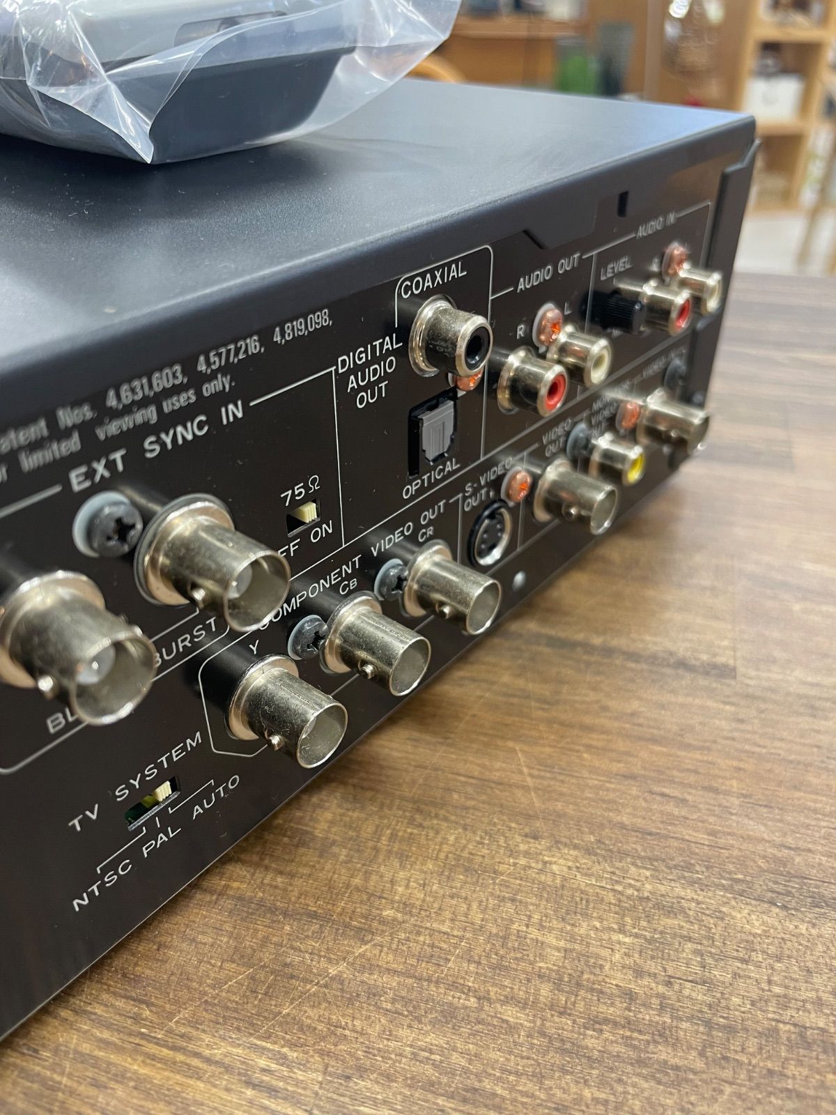 完動品 美品 パイオニア 業務用DVDビデオプレーヤー DVD-V8000 Pioneer ☆Pioneer DVD-V8000・業務用DVDビデオプレーヤー・リモコン