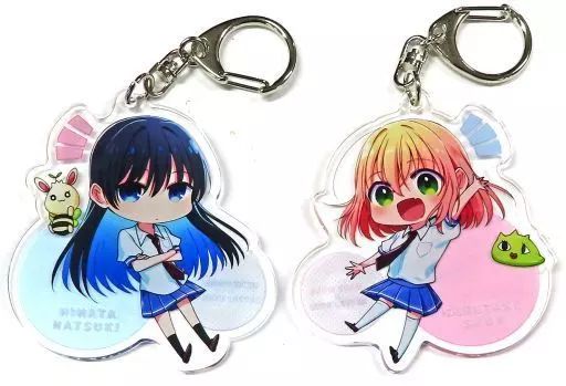 中古】キーホルダー [単品] 日向夏月＆呉竹春 アクリルキーホルダー2個