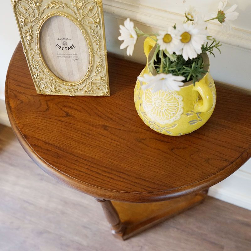 コンソールテーブル アンティーク オーク材 無垢 おしゃれ 木楽館オリジナル家具 コンソールテーブル 木製 コンソールテーブル 玄関 JG813