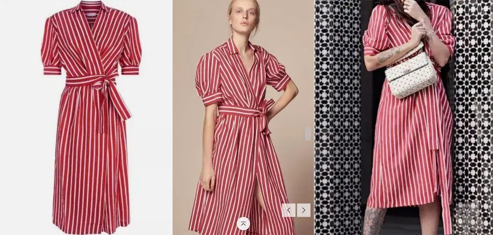 ワンピース sandro SANDRO(サンドロ) ボタンアップ ニット ワンピース 新品 36