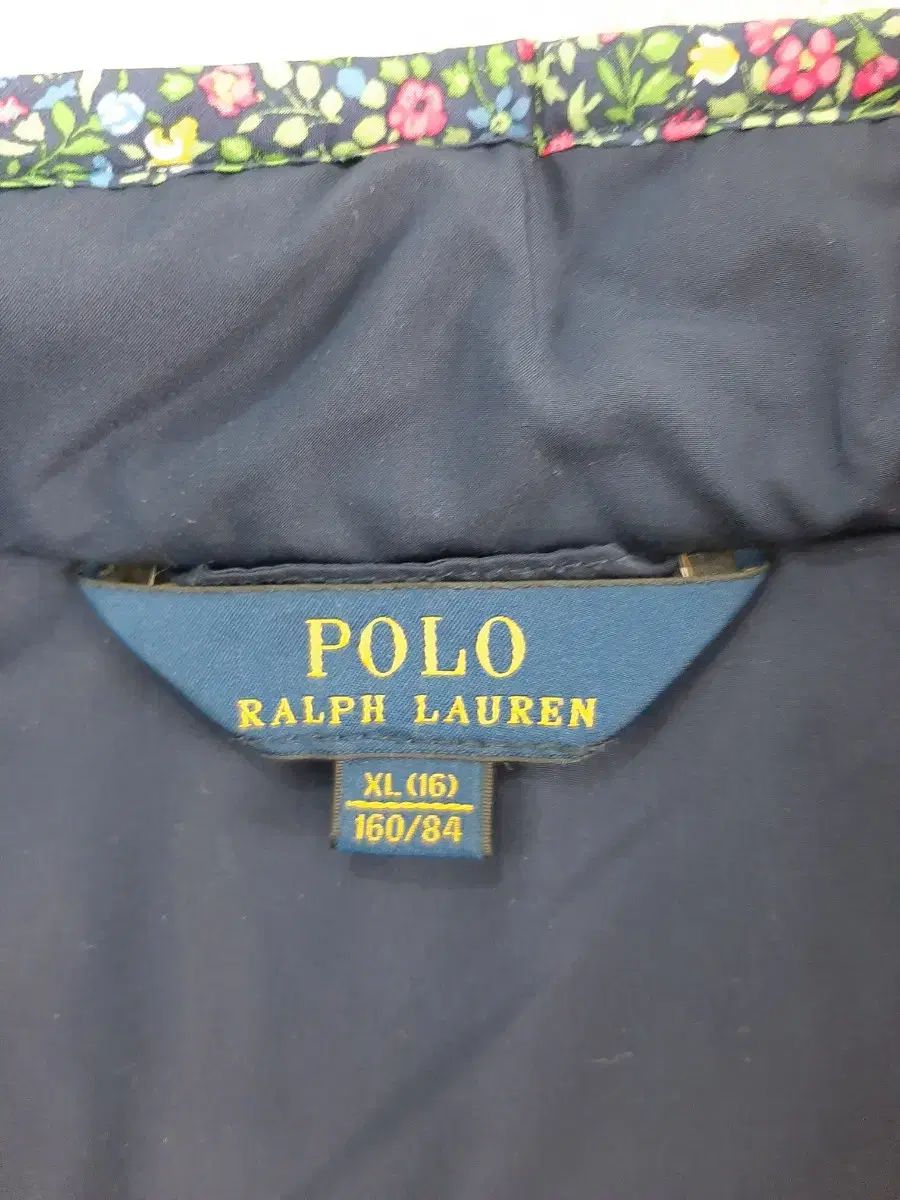 定番,得価 DK27 ー 204 POLO RALPH LAUREN(ポロラルフローレン) 女児 ダウン XL / 16