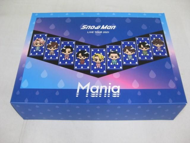 【良品 】 Snow Man Blu-ray LIVE TOUR 2021 Mania 初回盤 特典BOX付き