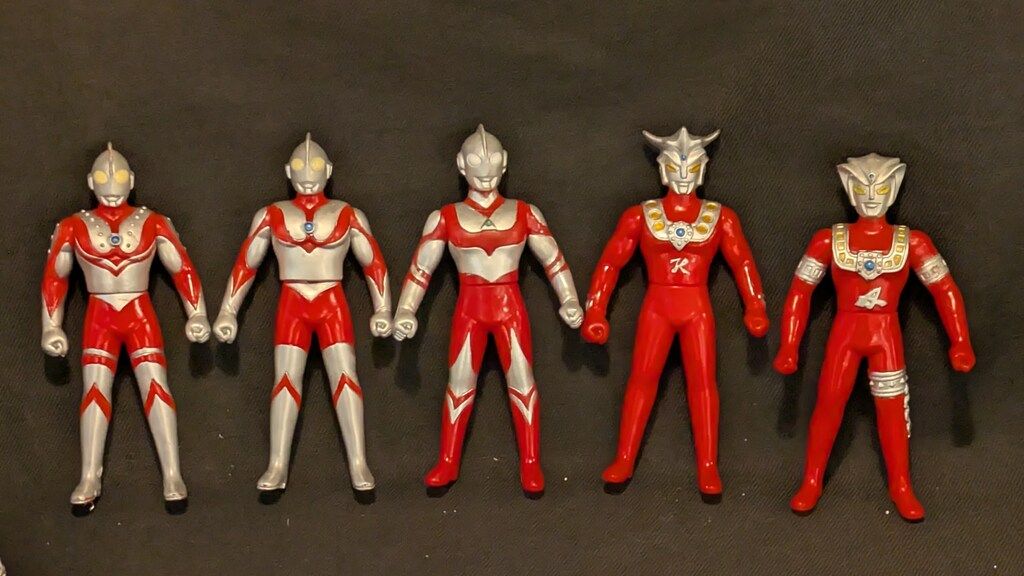 バンダイ 不滅のウルトラ戦士セット1