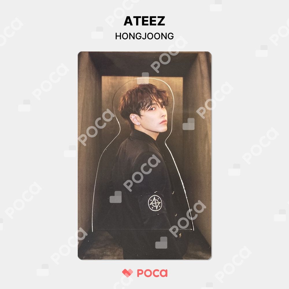 ATEEZ ホンジュン サイン ワールドツアーサウンドチェック トレカ ATEEZ ホンジュン ソウルコン アンコン サウンドチェック トレカ