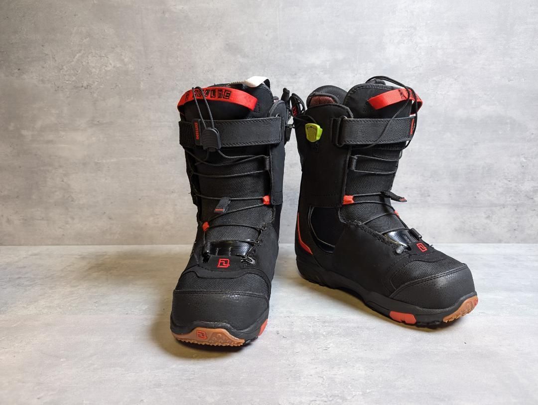 ディーラックス　ID. 25.5 スノーボードブーツ ブラック 合成皮革 ディーラックス ID. 25.5 スノーボードブーツ ブラック 合成皮革