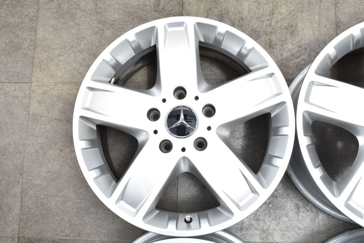 5☆大好評！ 程度良好 メルセデスベンツ W463 Gクラス 純正 18in 7.5J 63 PCD130 ゲレンデ ナローボディ A4634011402 スタッドレス等に 使用1回