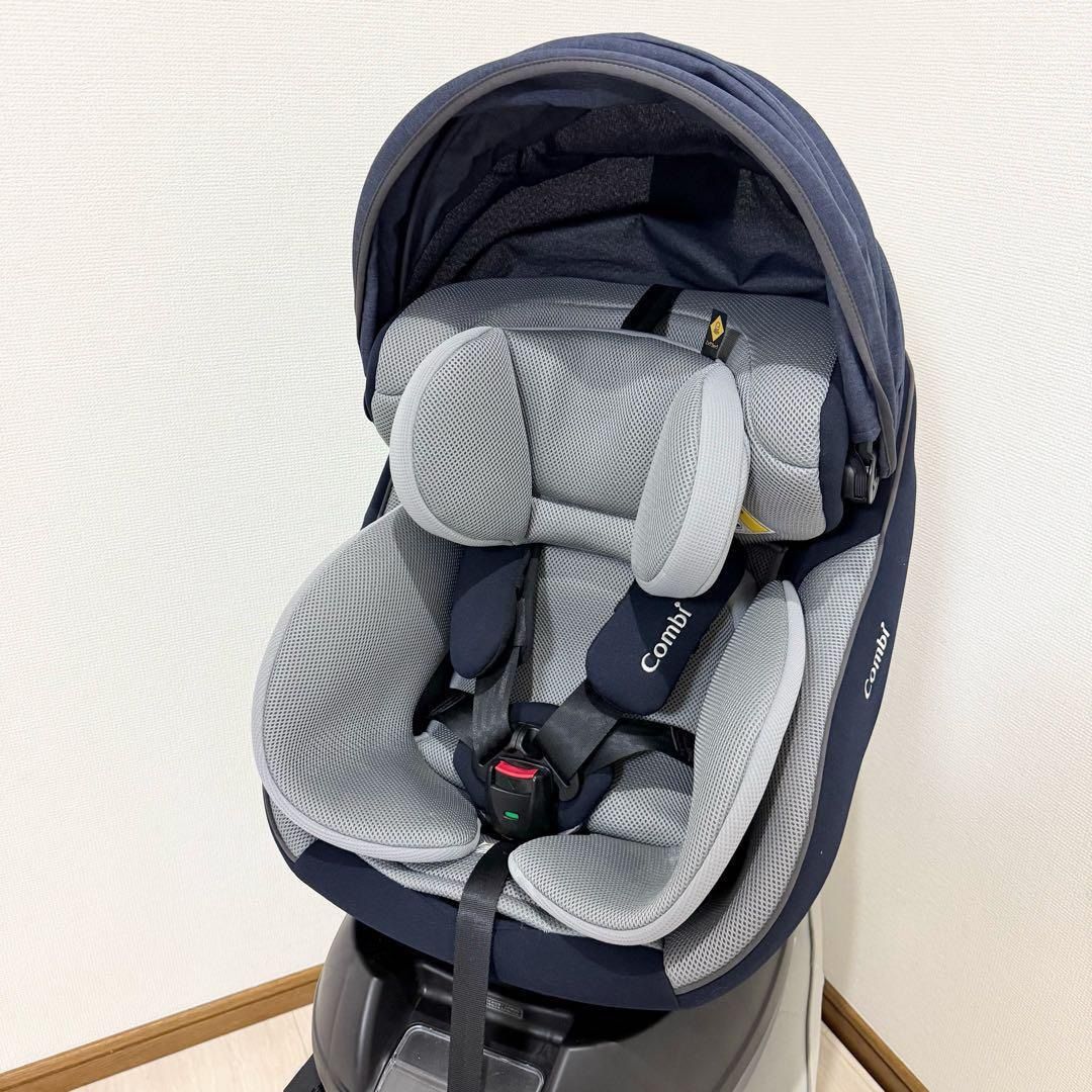 クルムーヴ アドバンス ISOFIX コンビ エッグショック エッグ 美品