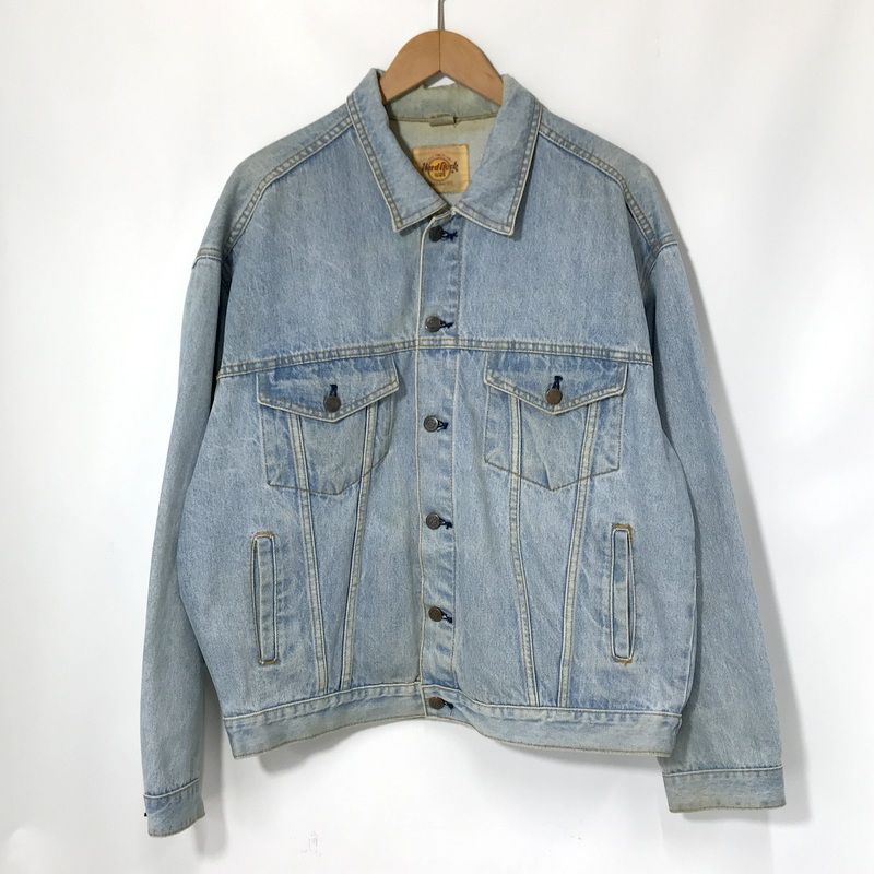 HARD ROCK CAFE 90s デニムジャケット OSAKA Gジャン DENIM