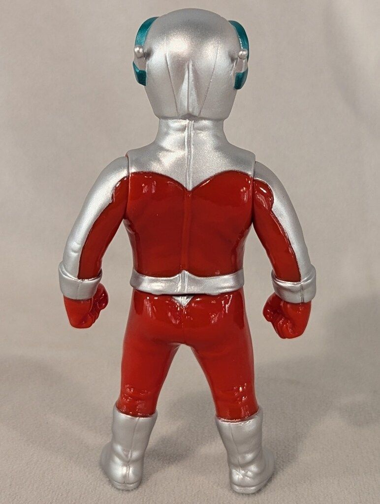 オンライン MAXTOY ミニソフビ怪獣倉庫シリーズ ファイヤーマン 赤成型