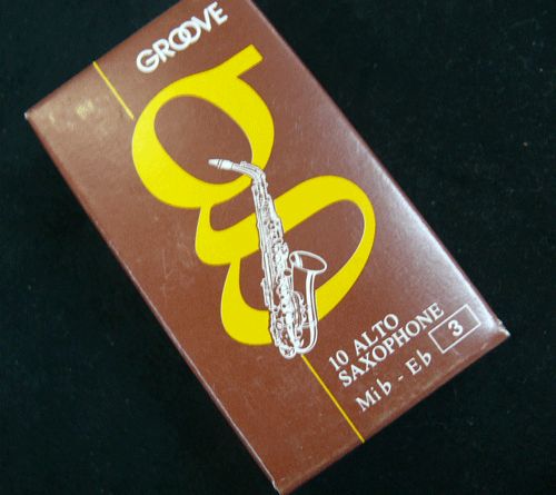 グロタン）アルトサックスリード Groove 3番＜送料無料＞【激レア