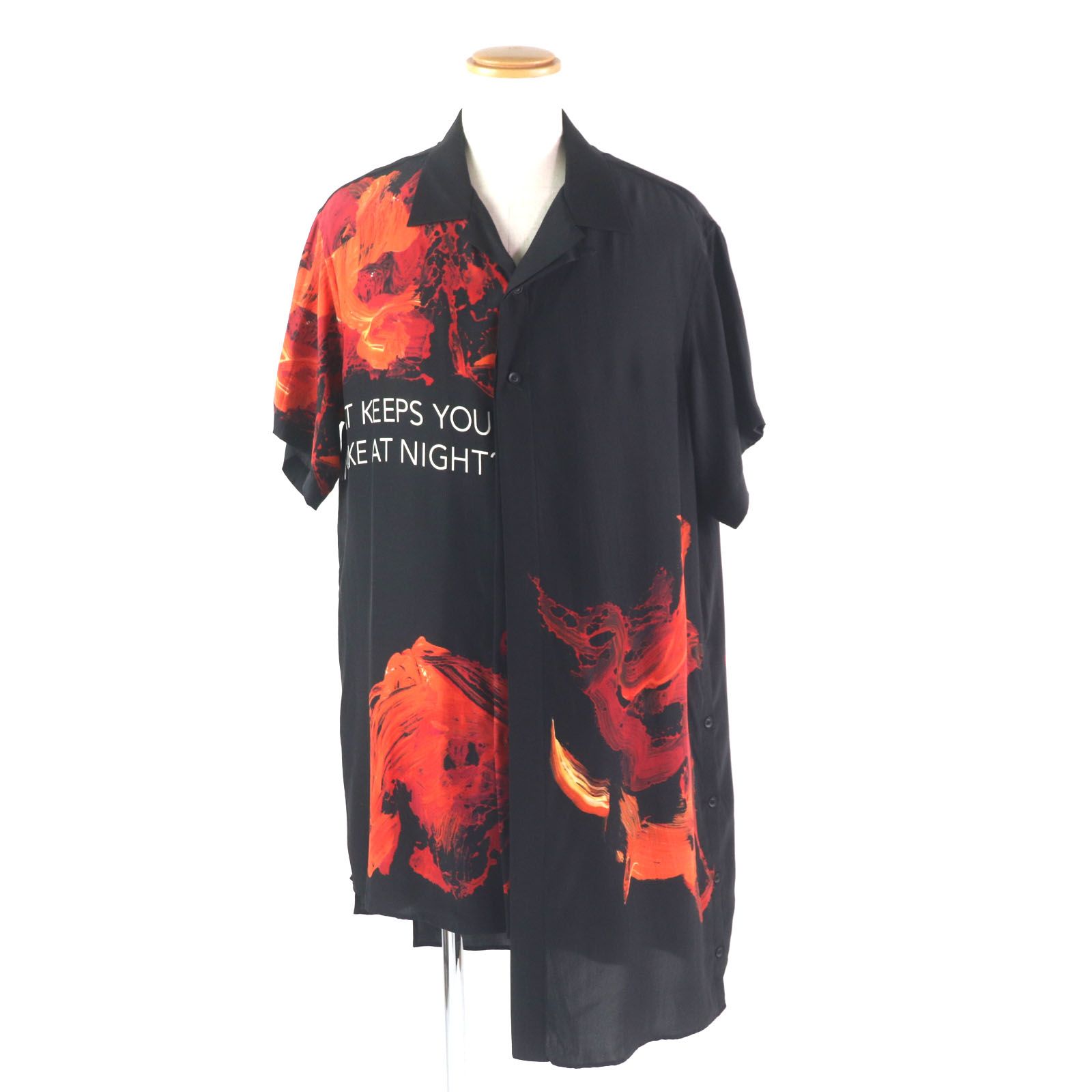 ヨウジヤマモト プールオム デザインカラーシャツ 美品】Yohji Yamamoto POUR HOMME ヨウジヤマモトプールオム