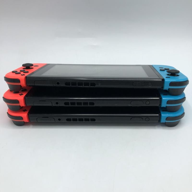 中古】本体S）ｼﾞｬﾝｸ)ﾆﾝﾃﾝﾄﾞｰSwitch本体/初期型/Joy-Con青赤