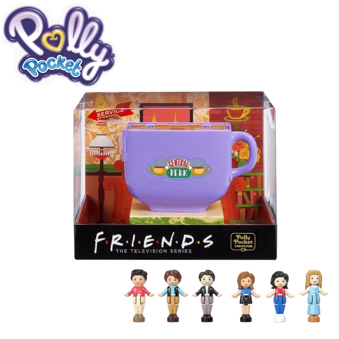 polly pocket F.R.I.E.N.D.S 海外ドラマ ポーリーポケット 海外限定 日本未発売おもちゃクリスマスプレゼント90年代おもちゃ