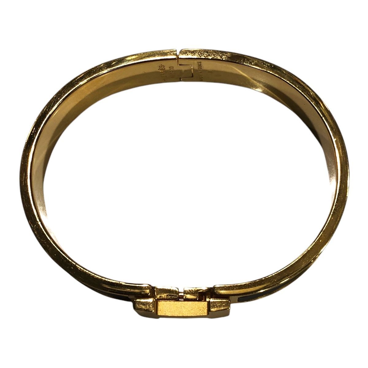 中古】 HERMES エルメス ブレスレット クリックHH ノワール・マット