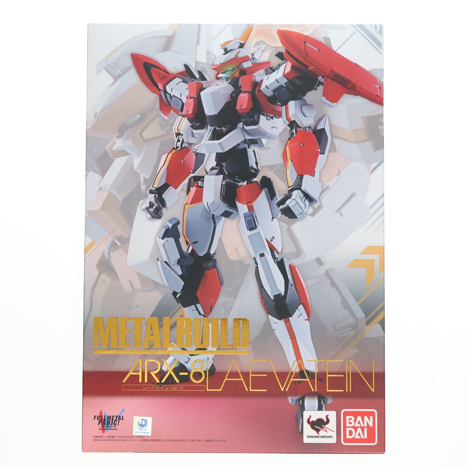 METAL BUILD レーバテイン Ver.IV フルメタル・パニック!IV 完成品 可動フィギュア バンダイ - メルカリ