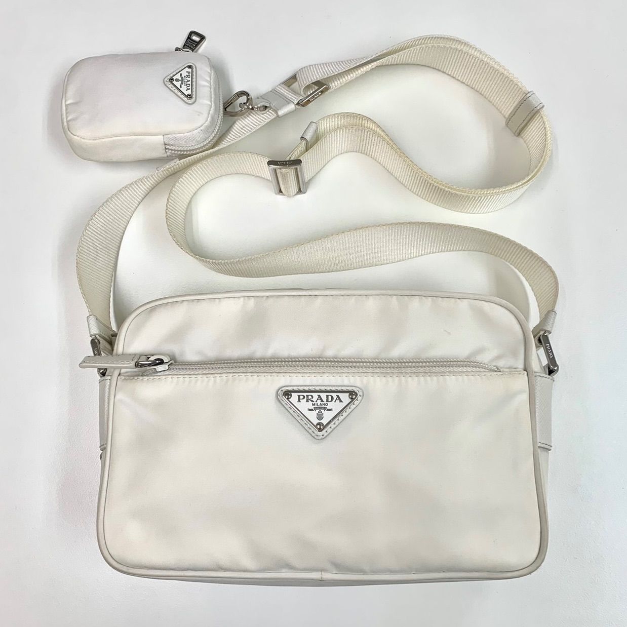 希少 入手困難 美品⭐️プラダ PRADA】 リナイロンショルダーバッグ 