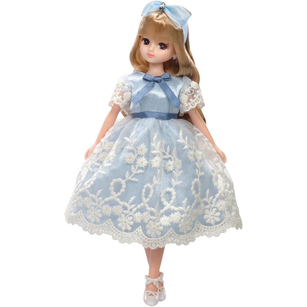 タカラトミー リカちゃん ドール LD-09 クラシカルブルーリボン 着せ替え おままごと おもちゃ 3歳以上