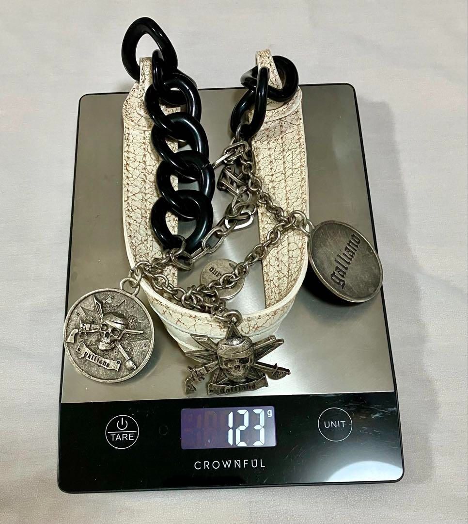 John Galliano ジョンガリアーノ シルバー ヴィンテージネックレス ジョンガリアーノ ネックレス John Galliano - メルカリ