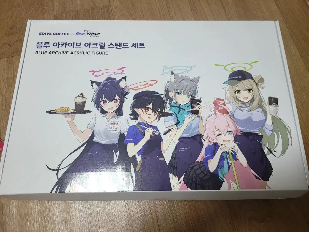 【雷市場（ポンジャン）商品韓国直送】 Blue Archive(ブルーアーカイブ・ブルアカ) EDIYA イディヤ アクリル