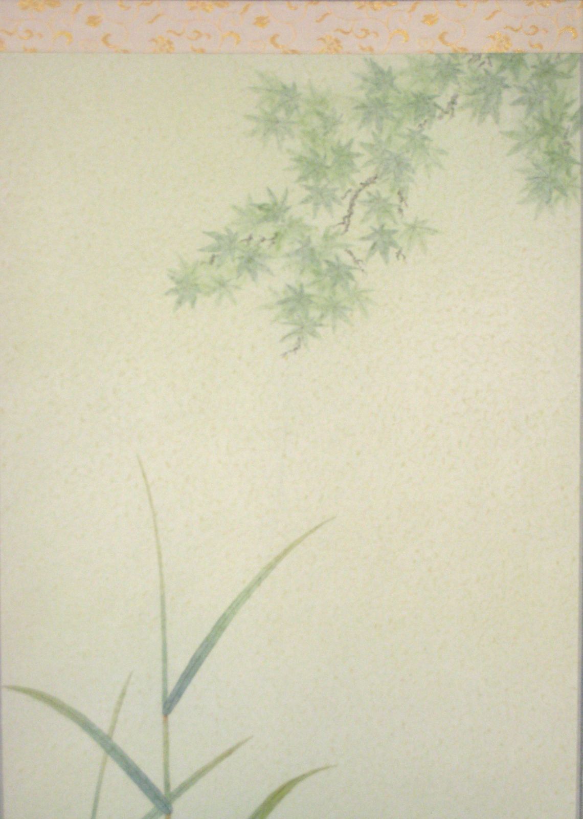 【真筆】掛け軸 掛軸　翡翠(かわせみ)◆柳沢寿江　太巻仕様・共箱・タトウ箱付 真筆】掛け軸 掛軸 翡翠(かわせみ)◇柳沢寿江 太巻仕様・共箱