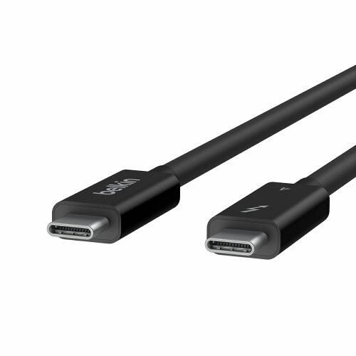 【新品・2営業日で発送】BELKIN INZ003bt1MBK CONNECTThunderbolt 4 ケーブル 1M PASSIVE(INZ003BT1MBK)