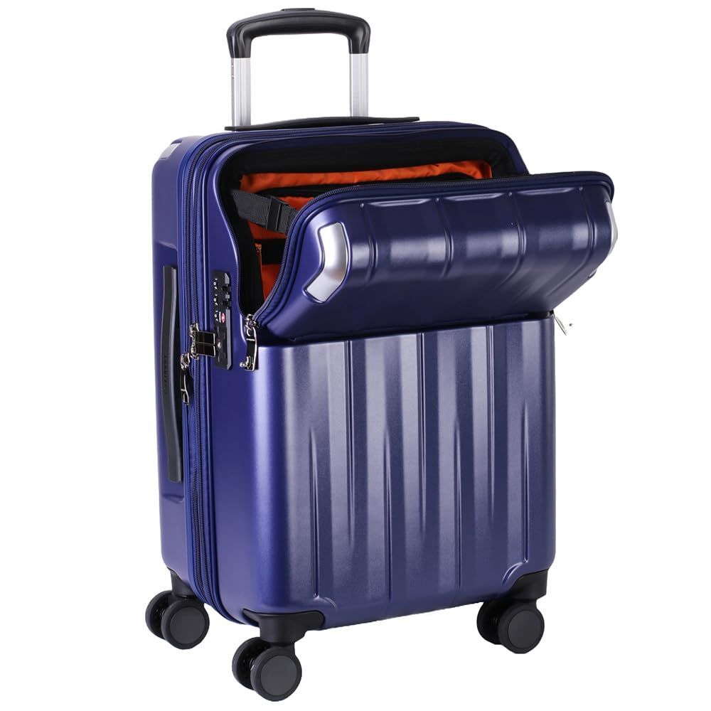 拡張機能 レスト ストッパー付き ブレーキ付き フロントオープン トップオープン 機内持ち込みサイズ 35L 43L ジッパーキャリー キャリーケース スーツケース トラベリスト