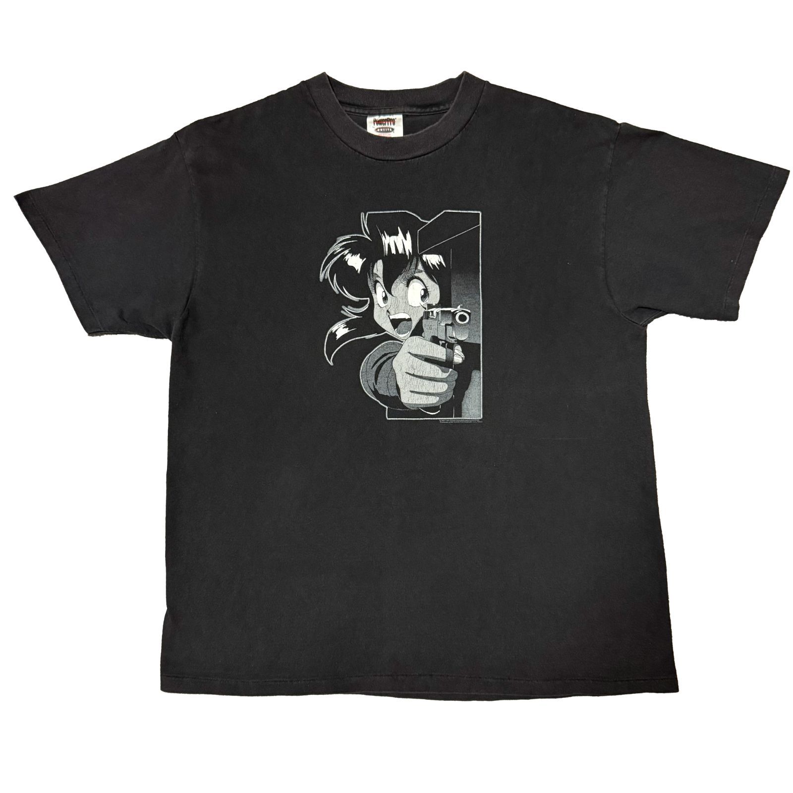 90s Gunsmith Cats Anime FASHION VICTIM tee アニメT Tシャツ