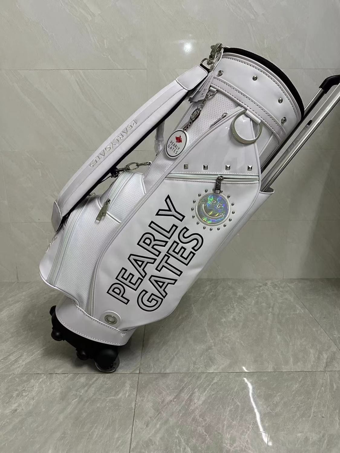 新品未使用】パーリーゲイツ ゴルフ 取り外し型 キャディバッグ