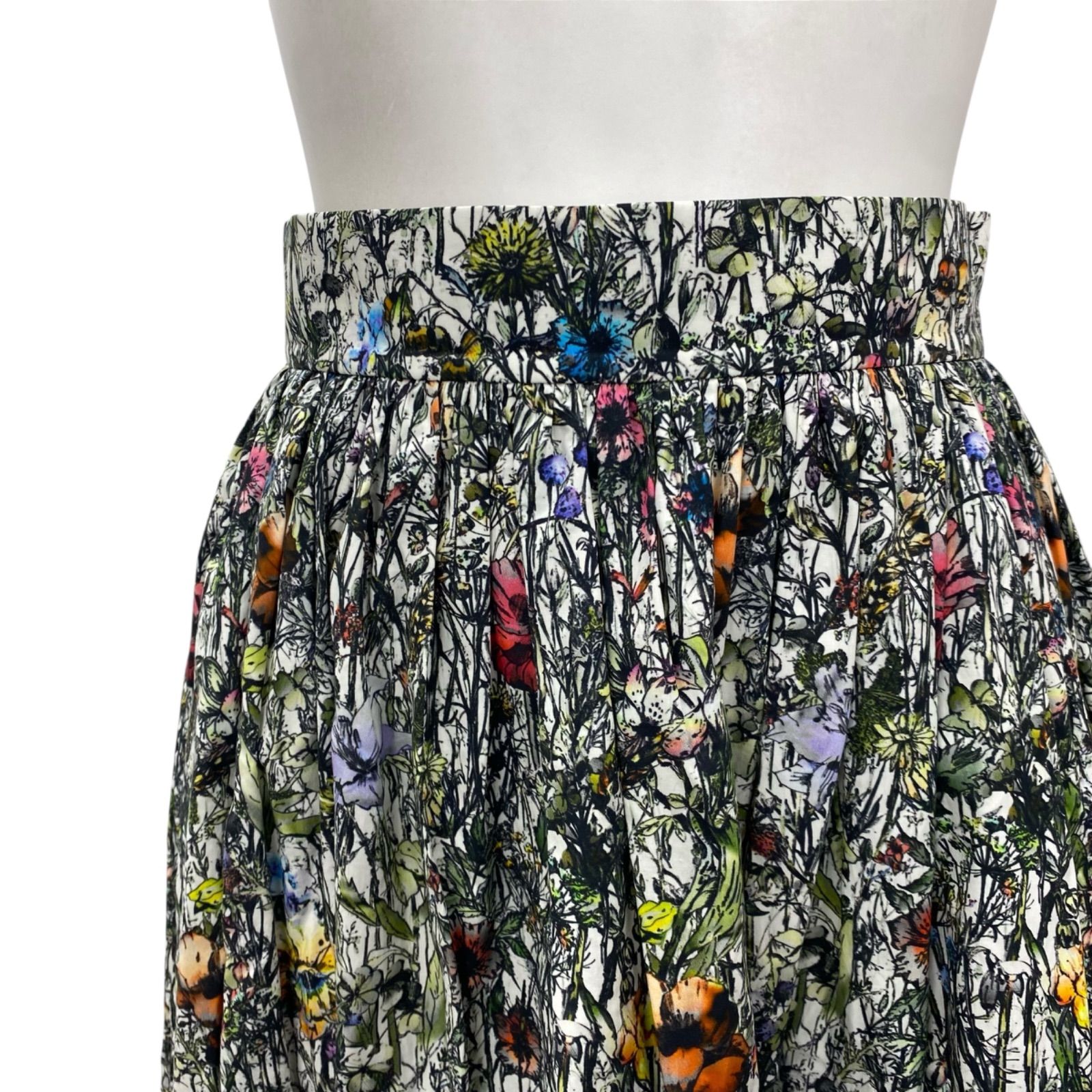 ○クリスチャン ディーオル Christian Dior スカート ロング プリーツ