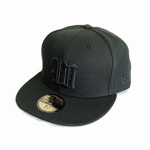 ワコマリア WACKO MARIA × NEW ERA 59FIFTY 7 1/2 CAP 帽子 黒