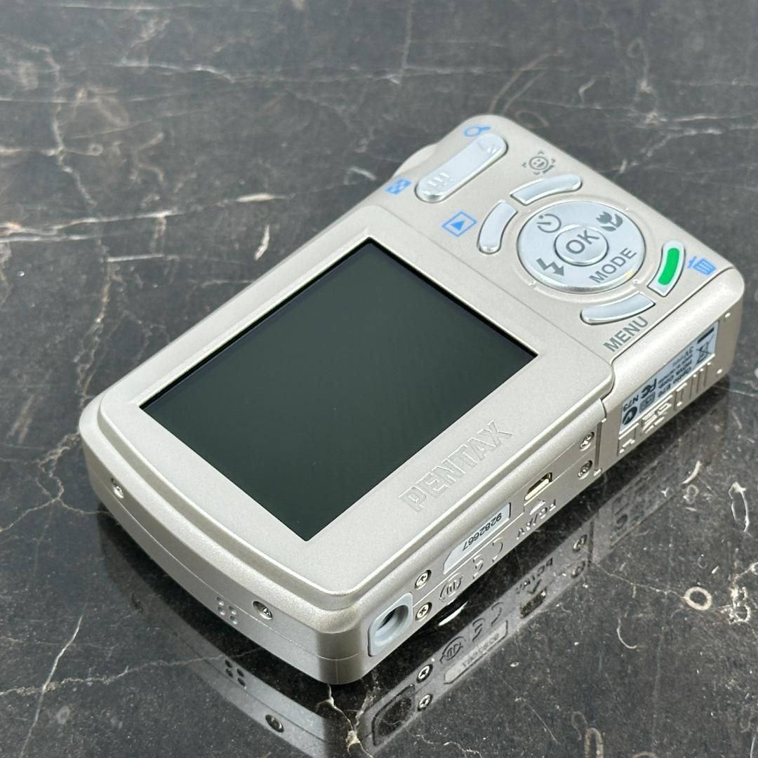 美品】PENTAX optio E70 単3電池駆動 コンデジ デジカメ 動作