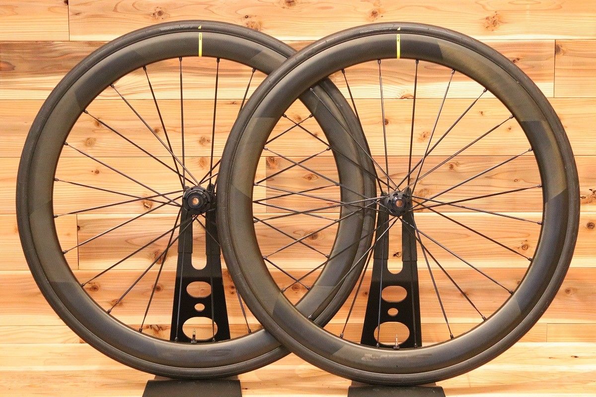 マヴィック MAVIC コスミック COSMIC SLR 45 DISC シマノ 11/12S 19C カーボン チューブレスレディ ホイールセット 【広島店】