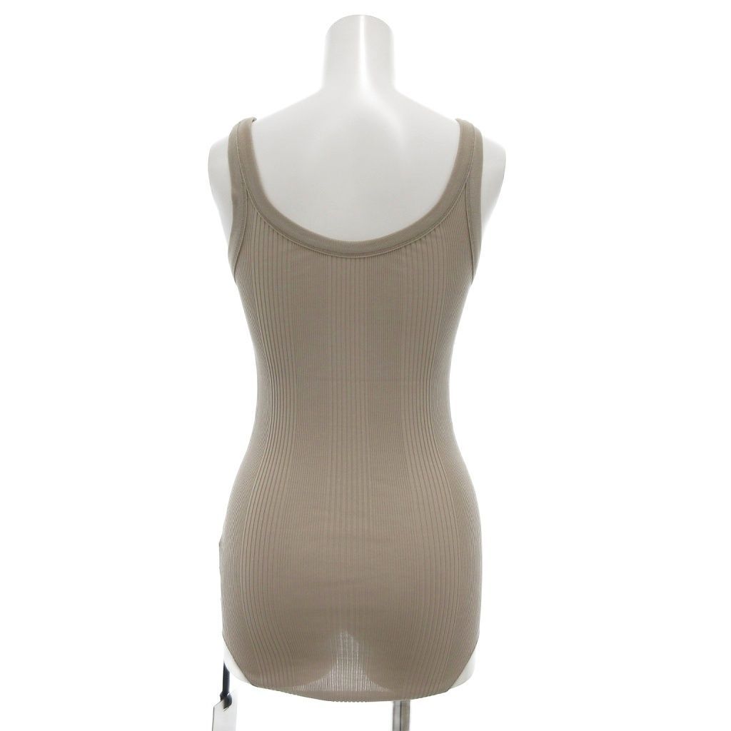 Chaos シルクマルドウタンク　ベージュ 未使用 Chaosカオス シルクマルドウタンクトップ ベージュ