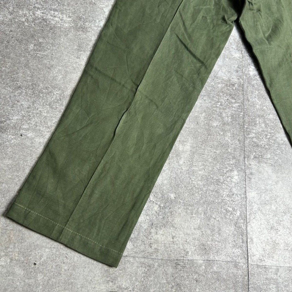 70s US ARMY ビンテージ　ミリタリー　ベイカーパンツ　OG-107 70s US ARMY ベイカーパンツ 70年代 OG107 ミリタリーパンツ 軍