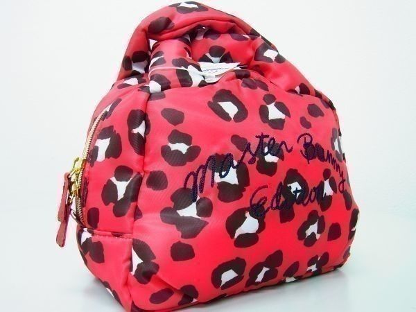 PEARLY GATES - マスターバニー★パーリーゲイツ レオパード柄カートバック★ピンク桃 マスターバニー☆パーリーゲイツ レオパード柄カートバック桃ピンク
