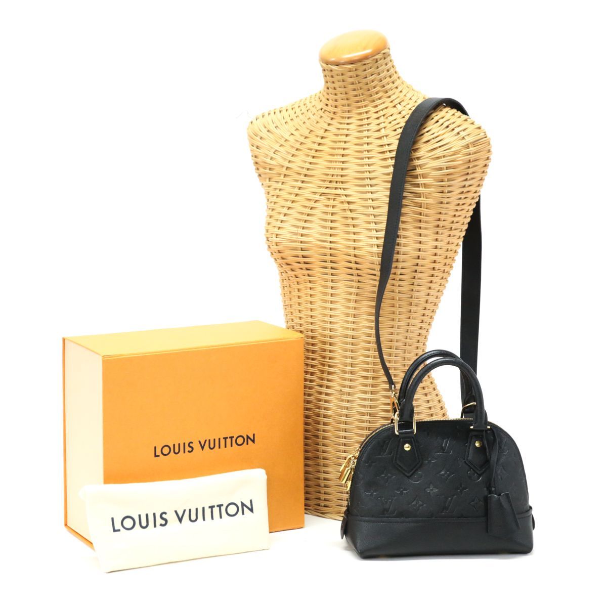 ルイヴィトン LOUIS VUITTON ネオアルマBB モノグラム アンプラント レザー M44829 ハンドバッグ 2WAYバッグ ショルダーバッグ  肩掛け 斜め掛け クロスボディ レディース ノワール (ブラック) 中古 max07003 - メルカリ