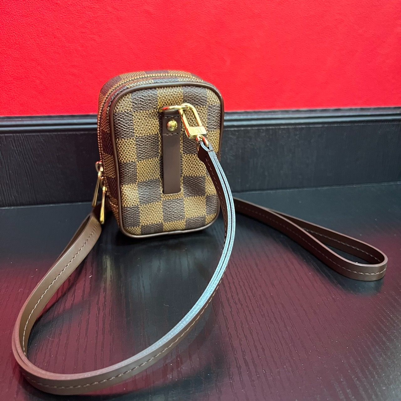 美品☆Louis Vuitton ルイヴィトン ダミエ エテュイ オカピ ポーチ