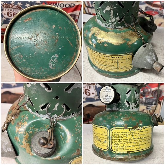 Coleman ランタン 1944年 252 TYPE1 超希少 GIランタン ミリタリー