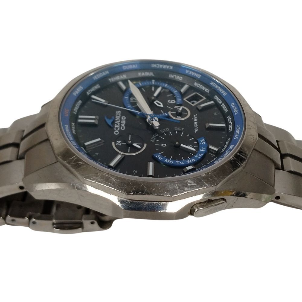 CASIO オシアナス マンタ OCW-S2400-1AJF チタン製 定価16万円 CASIO