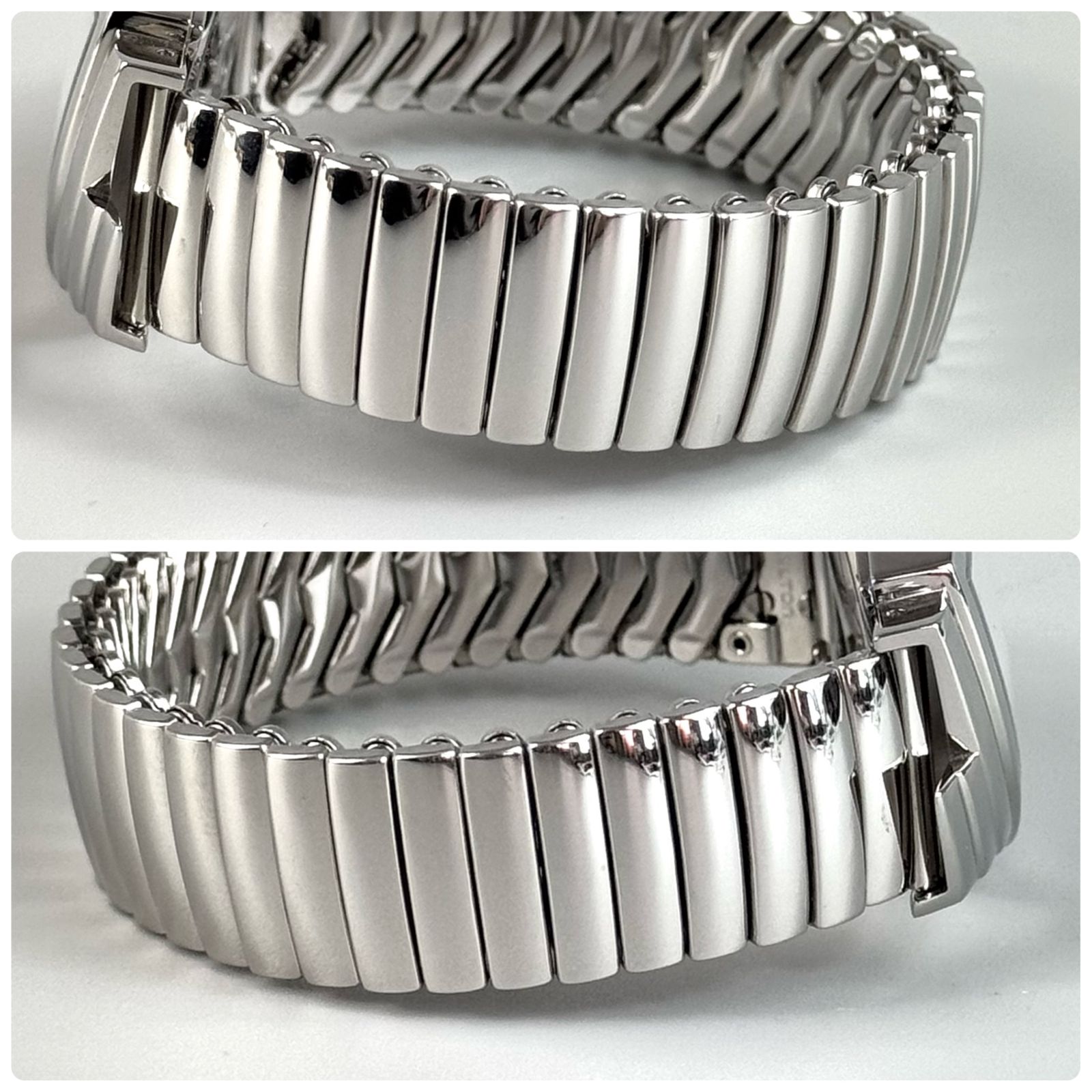 美品】ハミルトン HAMILTON ベンチュラ H244112 クォーツ 蛇腹ベルト 