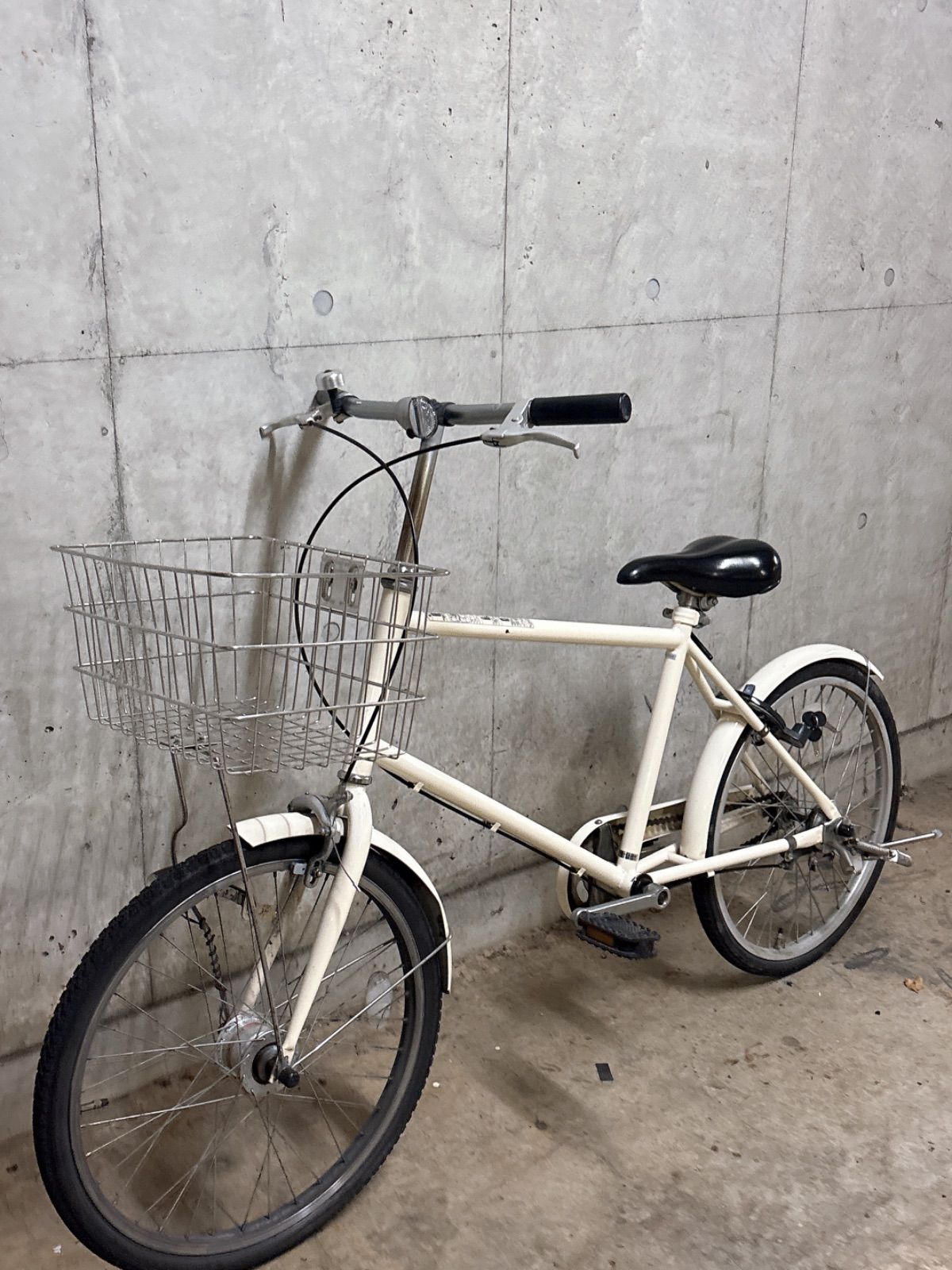 無印良品２０型フル装備自転車 オートライト／バスケット／後輪錠付き 超美品 20型フル装備自転車 | 無印良品