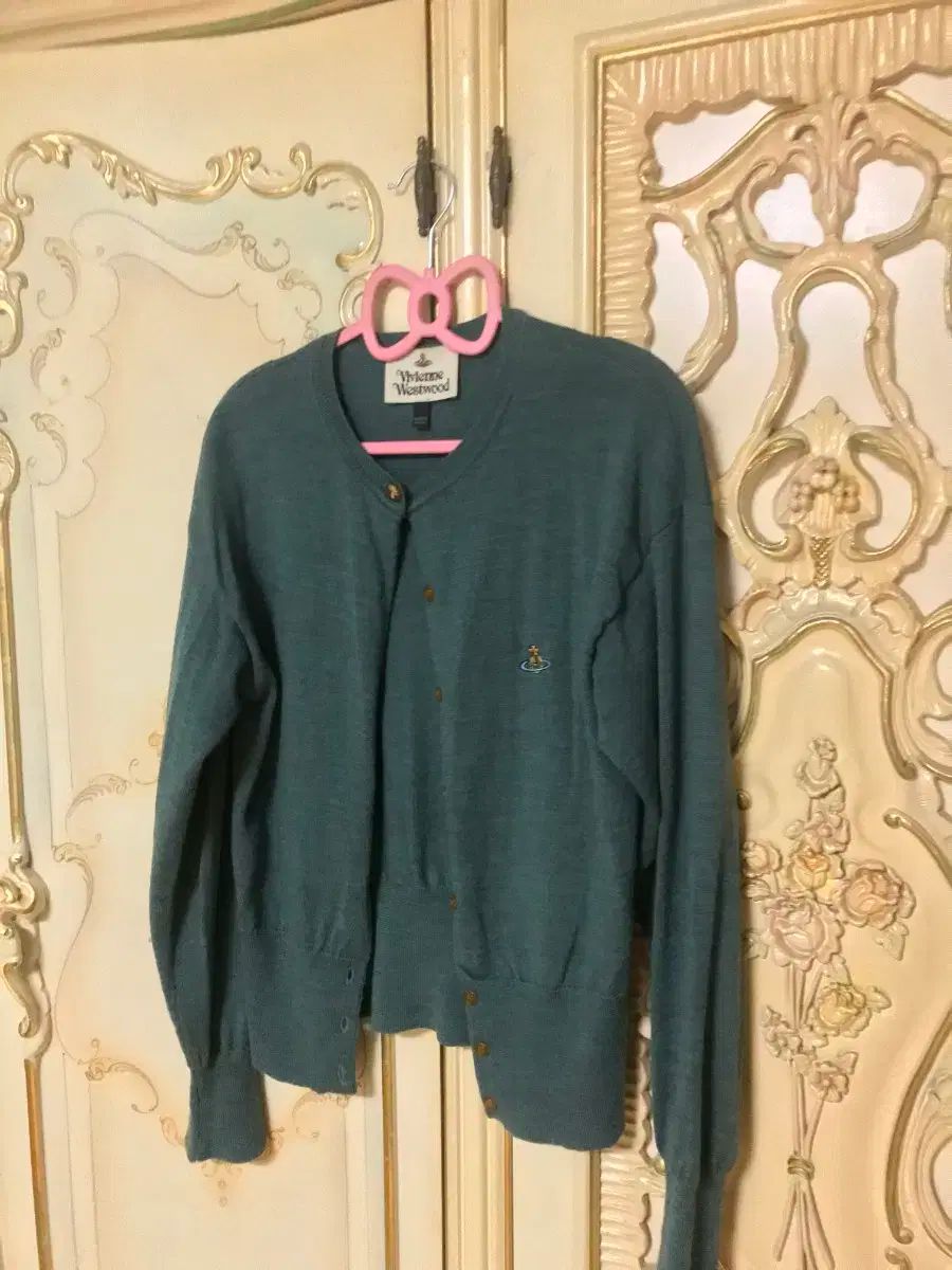 ヴィヴィアン ウエストウッド 틸그린 カーディガン