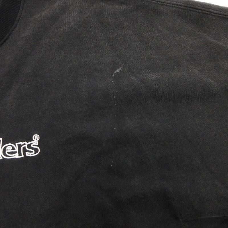 リベレイダース LIBERAIDERS スウェットプルオーバー トレーナー フェード ヘビーオンス L 黒 ブラック /JS ■GY03 メンズ リベレイダース LIBERAIDERS スウェットプルオーバー トレーナー